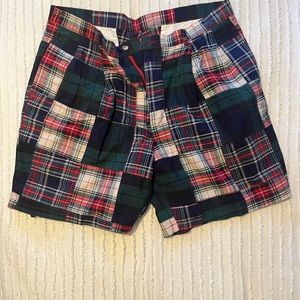 SOLDNautical mens madras shorts  SOLD